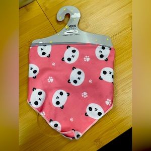 Moon and stars bandana bibs